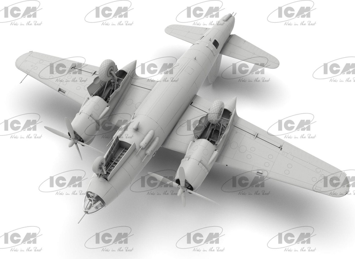 Zdjęcie dodatkowe produktu B-26G Marauder 1:48 ICM 48323