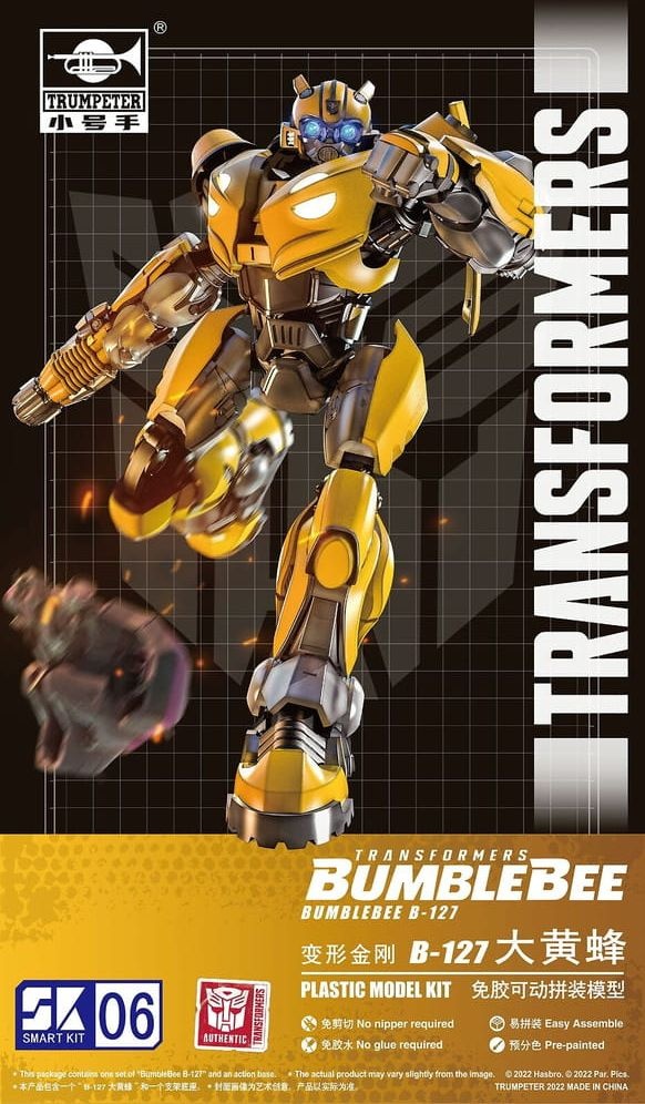 Zdjęcie główne produktu BumbleBee B-127 Transformers Smart Kit 06 Trumpeter SK06 03117