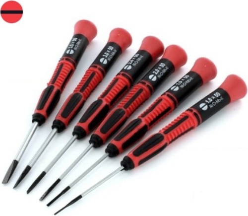 Modelcraft Shesto PSD1600 flathead screwdriver set (6pcs)