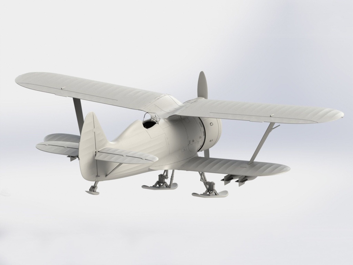 Zdjęcie dodatkowe produktu I-153 (wersja zimowa) 1:32 ICM 32011