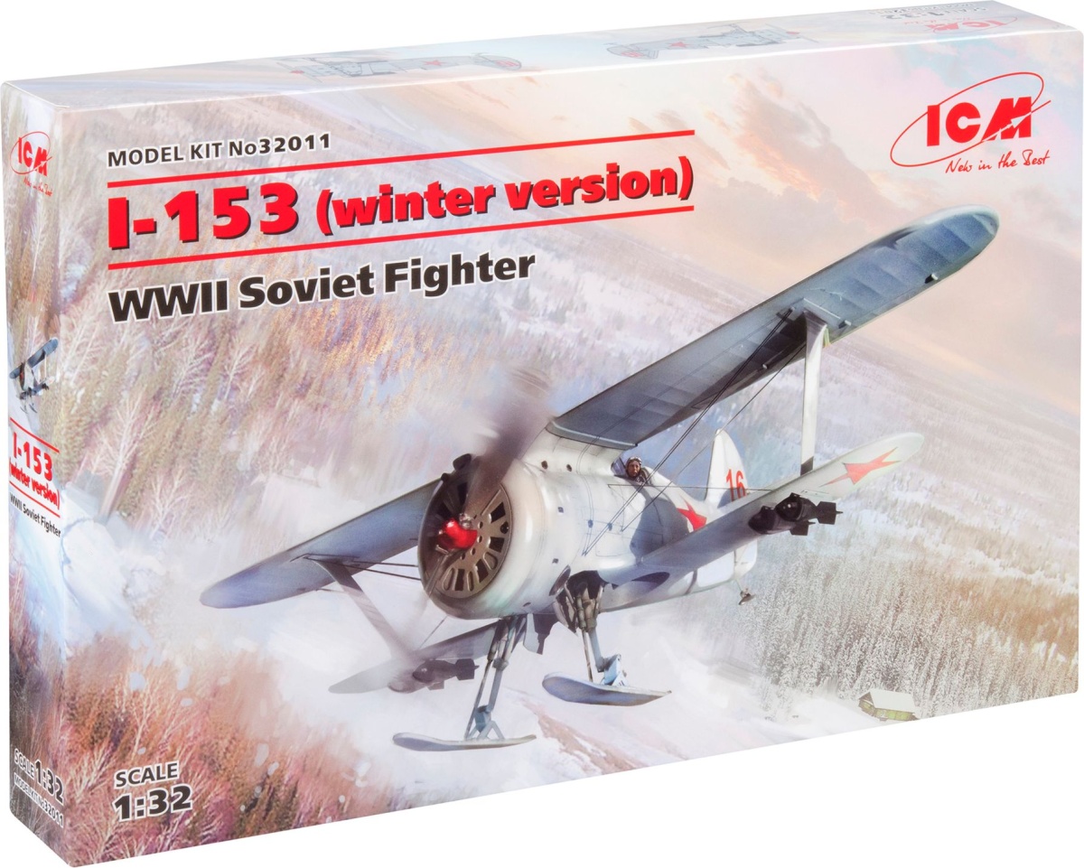 Zdjęcie dodatkowe produktu I-153 (wersja zimowa) 1:32 ICM 32011