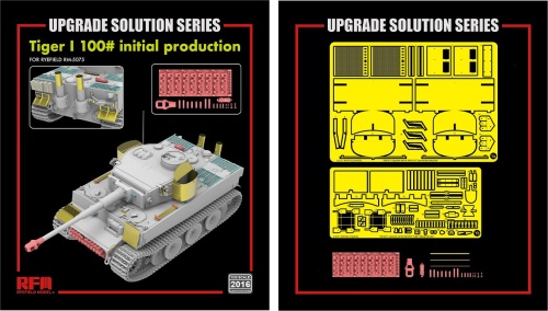 Valorization kit for Tiger I 100 initial production 1:35 Rye Field Model 2016