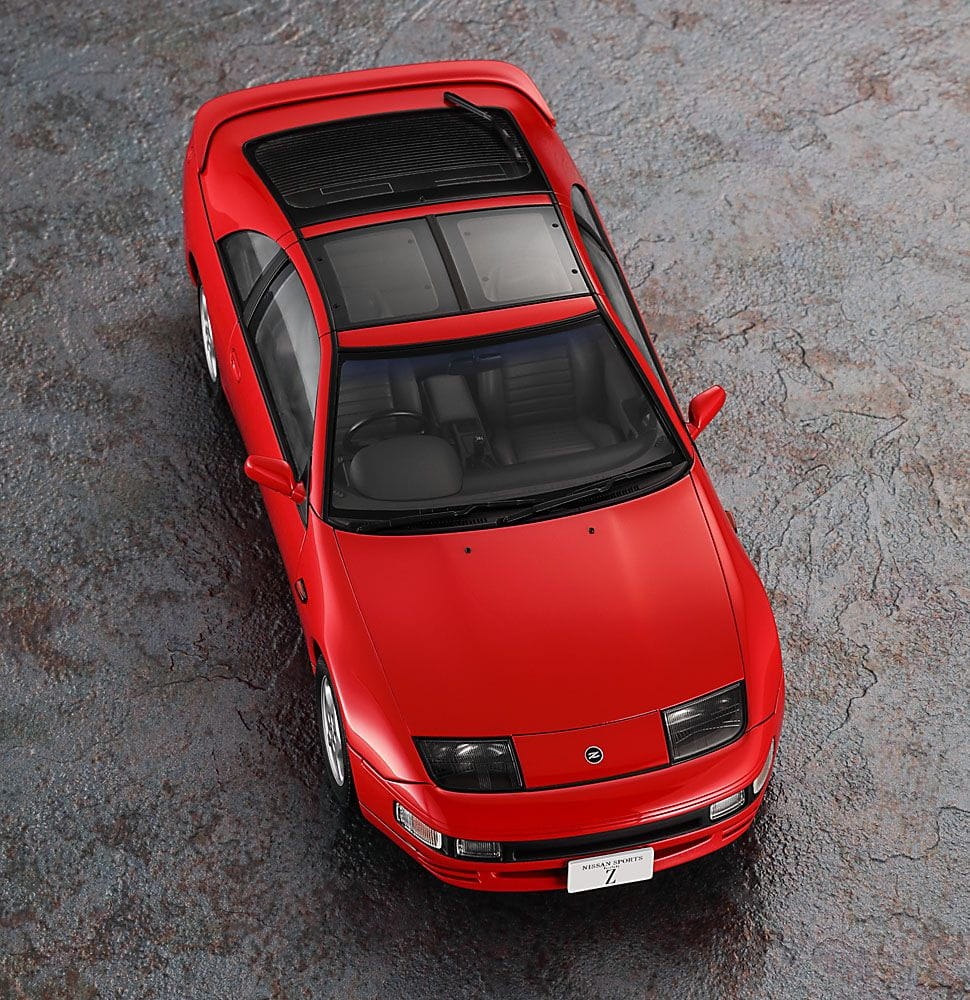 Zdjęcie dodatkowe produktu Nissan Fairlady Z (Z32) 300ZX Twin Turbo 2by2 (1989) 1:24 Hasegawa HC59