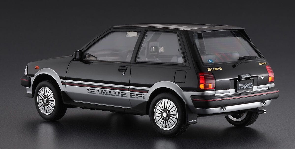Zdjęcie dodatkowe produktu Toyota Starlet EP71 Si-Limited (3d) Middle Version (1986) 1:24 Hasegawa 20425