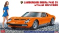 Zdjęcie główne produktu Lamborghini Miura P400 SV z figurką włoskiej dziewczyny 1:24 Hasegawa 20423