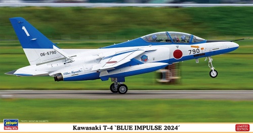 Kawasaki T-4 Blue Impulse 2024 1:48 Hasegawa 07540