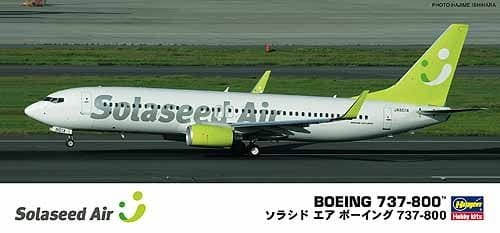 Zdjęcie dodatkowe produktu Boeing 737-800 Solaseed Air 1:200 Hasegawa 10740