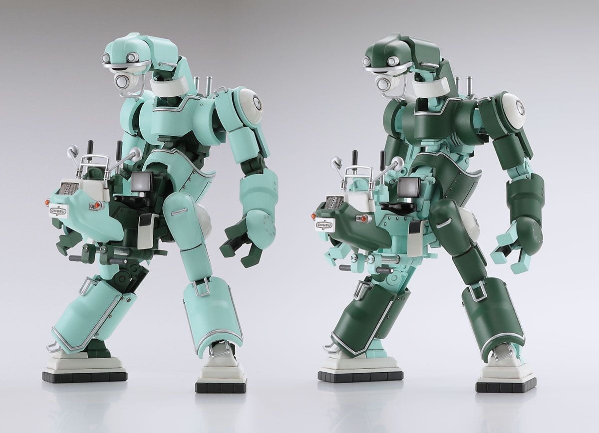 Zdjęcie główne produktu CHUBU 01 Light Green and Green Lightweight Mechatrobot 1:35 Hasegawa CW21