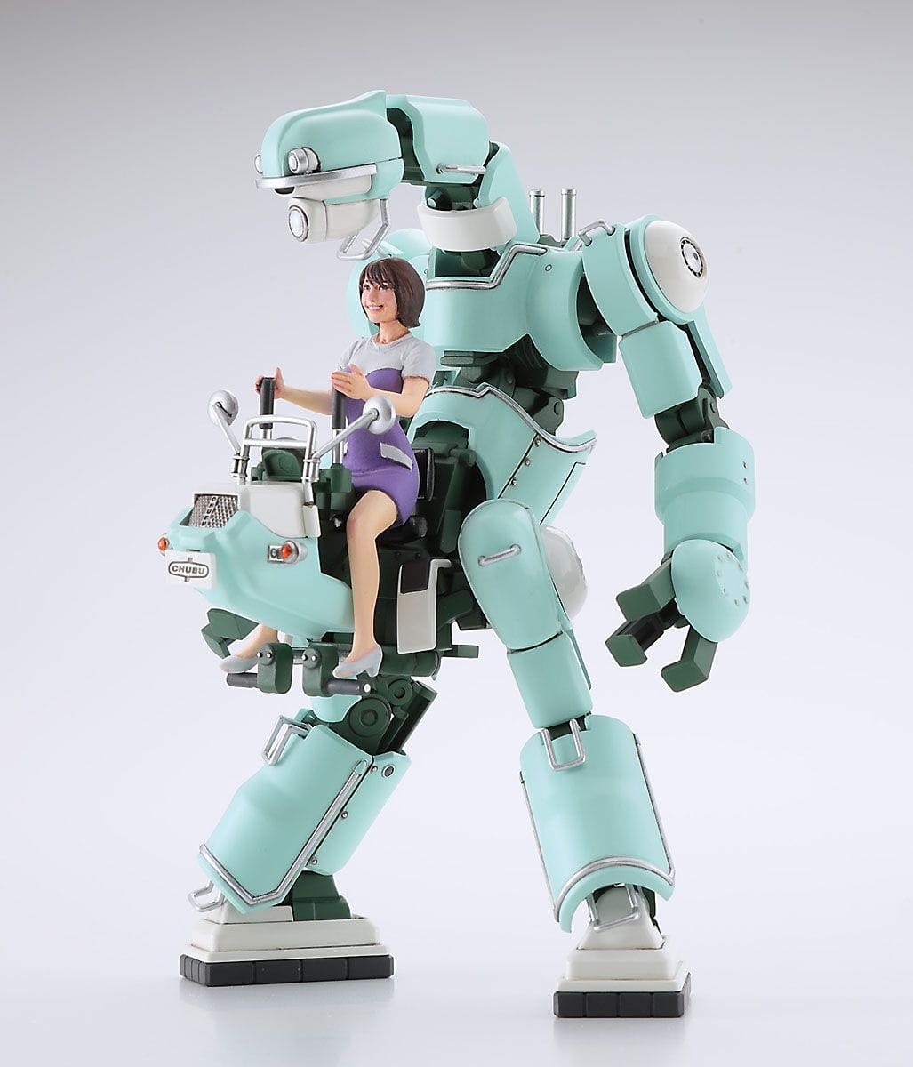 Zdjęcie dodatkowe produktu CHUBU 01 Light Green and Green Lightweight Mechatrobot 1:35 Hasegawa CW21