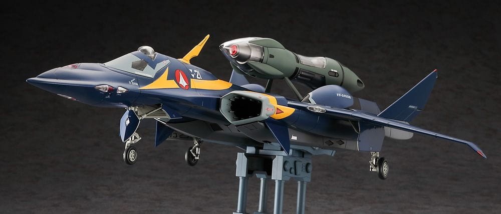 Zdjęcie dodatkowe produktu Macross Plus YF-21 w/Fast Pack and Fold Booster 1:72 Hasegawa 65887