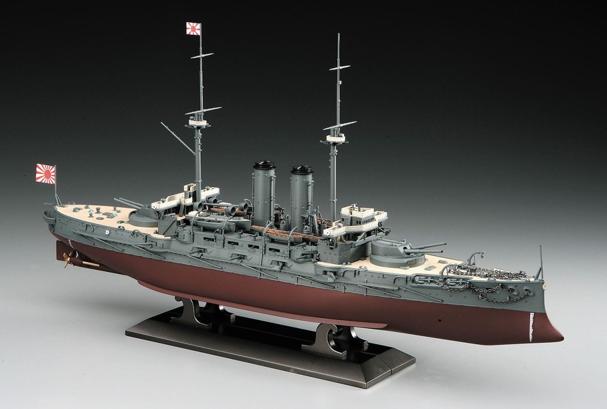 Zdjęcie dodatkowe produktu IJN Battleship Mikasa The Battle of the Japan Sea 1:350 Hasegawa Z21