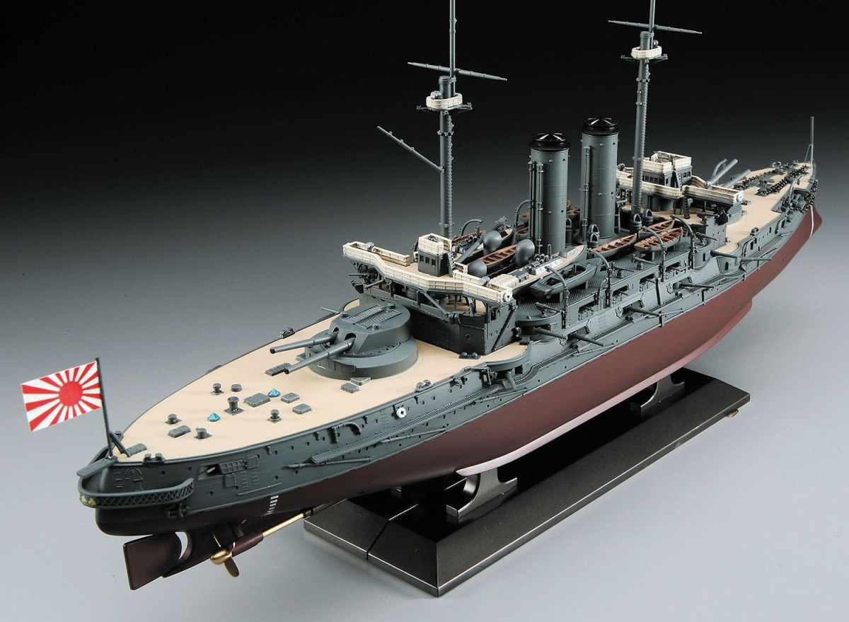 Zdjęcie dodatkowe produktu IJN Battleship Mikasa The Battle of the Japan Sea 1:350 Hasegawa Z21