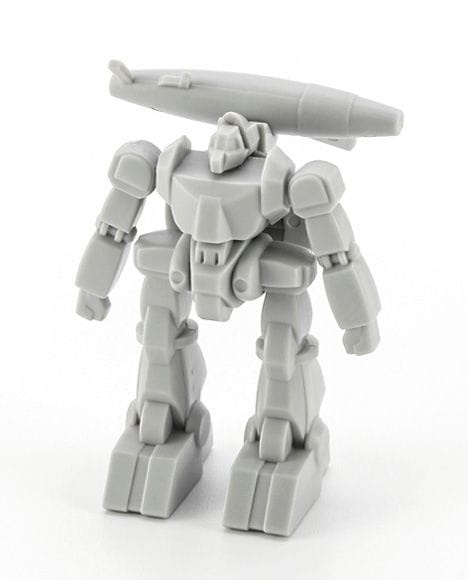 Zdjęcie dodatkowe produktu Walker Machine Xabungle Irongear 2nd 1:500 Hasegawa 64813