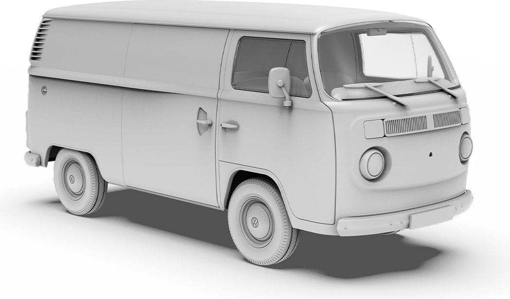 Zdjęcie dodatkowe produktu T2 Model 1972 Commercial Van 1:35 AK Interactive 35025