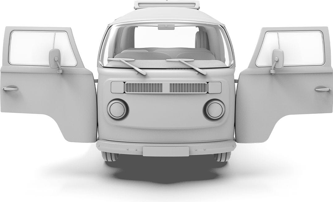 Zdjęcie dodatkowe produktu T2 Model 1972 Commercial Van 1:35 AK Interactive 35025