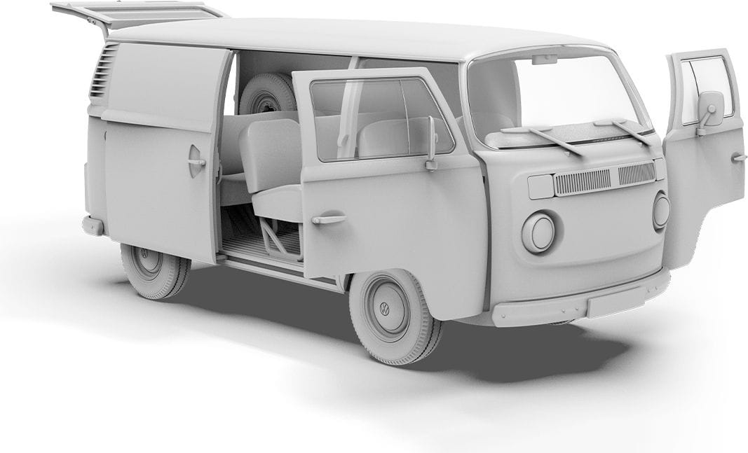 Zdjęcie dodatkowe produktu T2 Model 1972 Commercial Van 1:35 AK Interactive 35025