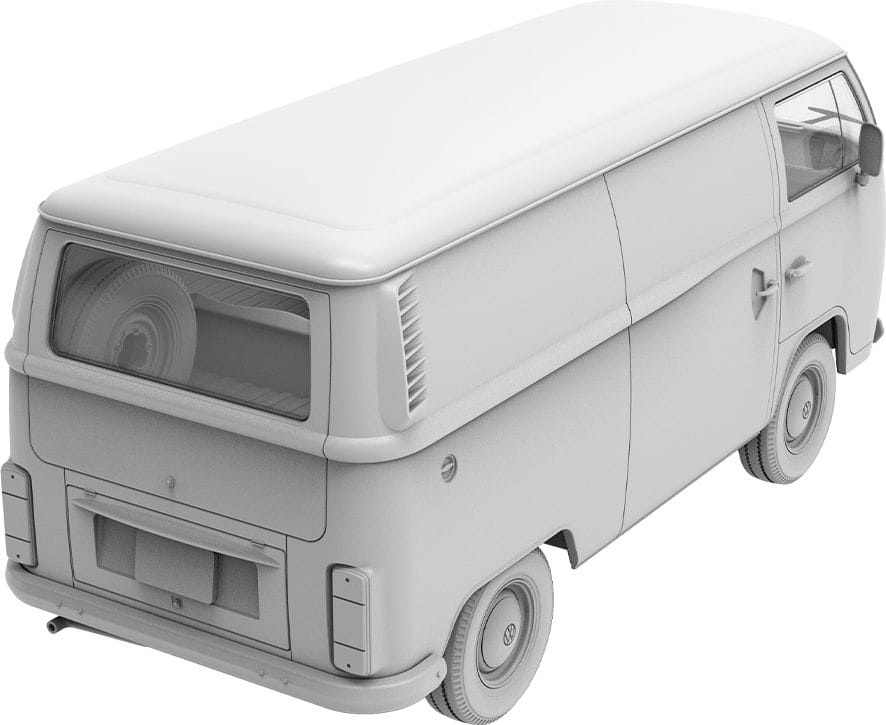 Zdjęcie dodatkowe produktu T2 Model 1972 Commercial Van 1:35 AK Interactive 35025