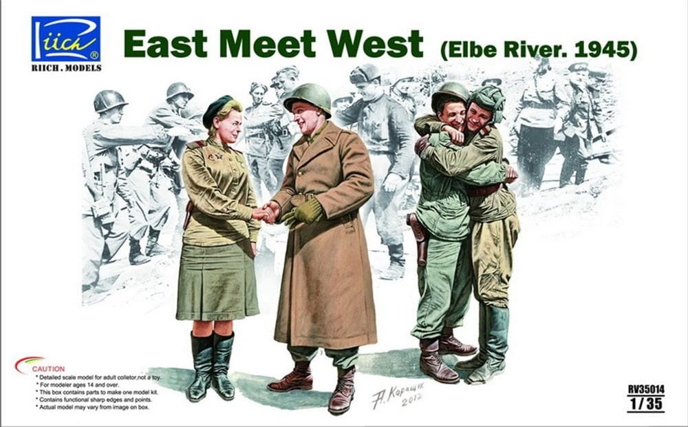 Zdjęcie główne produktu East meet West (Elbe River 1945) 1:35 Riich.Models RV35014