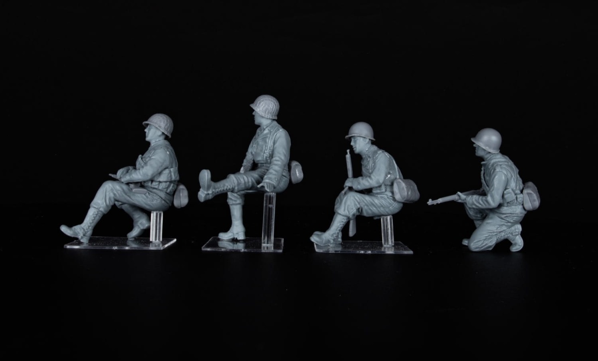 Zdjęcie dodatkowe produktu US Infantry Tank Riders. Set 1 1:35 MiniArt 35407