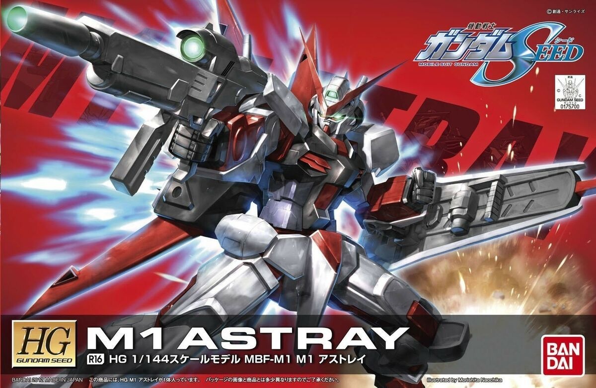 Zdjęcie główne produktu Gunpla MBF-M1 M1 Astray HGGS 1:144