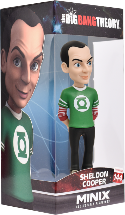 Zdjęcie główne produktu Figurka Sheldon Cooper (The Big Bang Theory) 12cm MINIX 16174