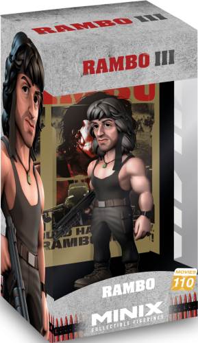 John Rambo with T-Shirt 12cm figurine MINIX 14583