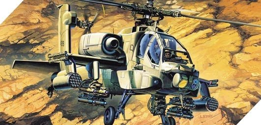 Zdjęcie dodatkowe produktu AH-64A Apache 1:72 Academy 12488