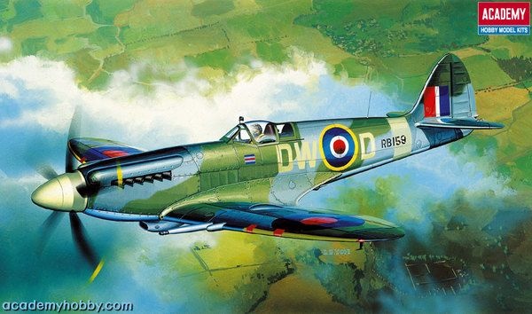 Zdjęcie główne produktu Spitfire Mk. XIVc 1:72 Academy 12484