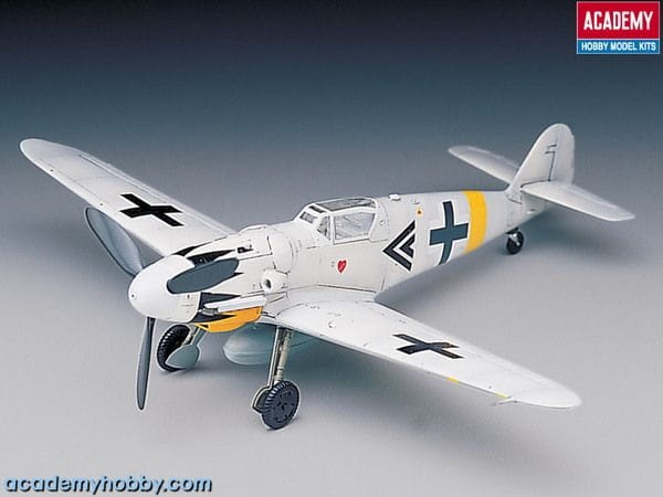 Zdjęcie dodatkowe produktu Messerschmitt Bf109G-14 1:72 Academy 12454
