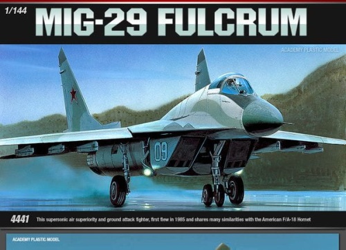 MiG-29 Fulcrum 1: 144 Academy 12615