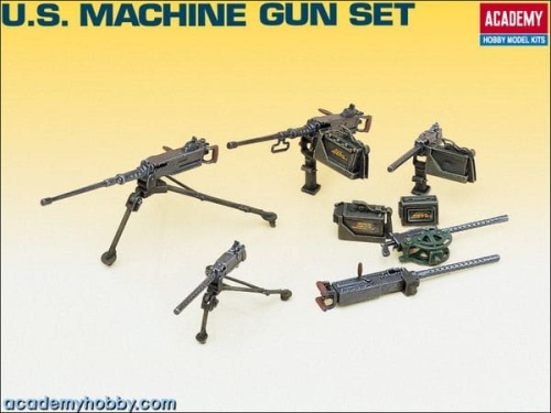 American machine gun set 1:35 Academy 13262