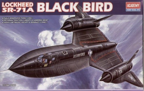 SR-71 Blackbird 1:72 Academy 12448