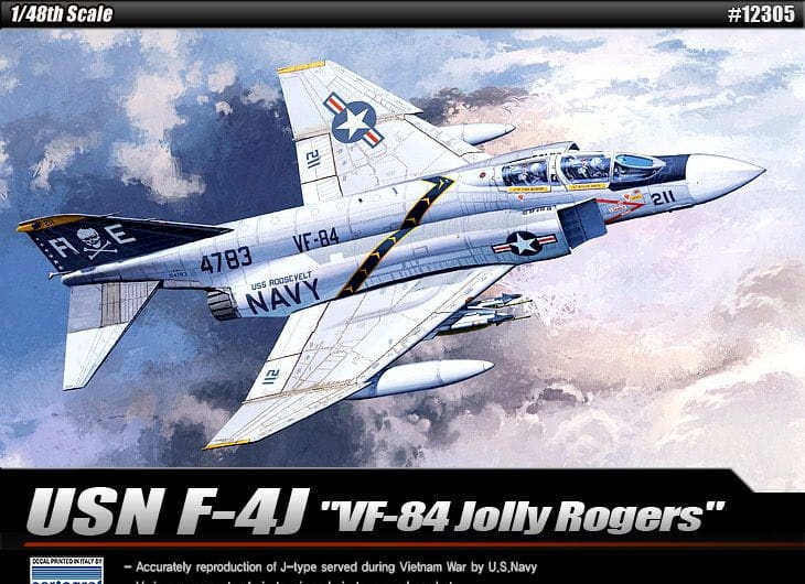 Zdjęcie dodatkowe produktu F-4J VF-84 Jolly Rogers 1:48 Academy 12305