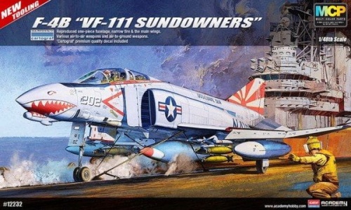 USN F-4B VF-1111 Sundowners 1:48 ACADEMY 12232