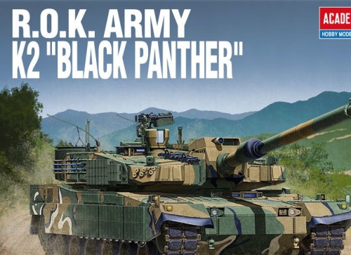 R.O.K.. Army K2 Black Panther 1:35 Academy 13511