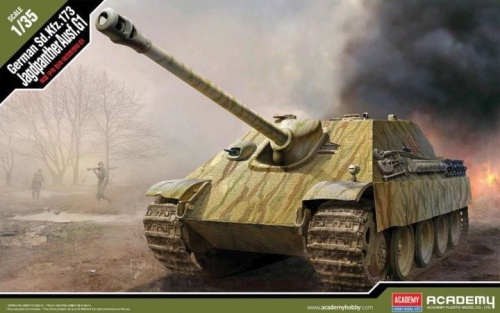 Sd.kfz 173 jagdpanther g1 1:35 academy 13539