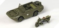 Zdjęcie dodatkowe produktu M3 Half Track plus amfibia plus motocykl 1:72 Academy 13408