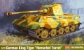 Zdjęcie główne produktu German King Tiger (Henschel Turret) 1:72 Academy 13423