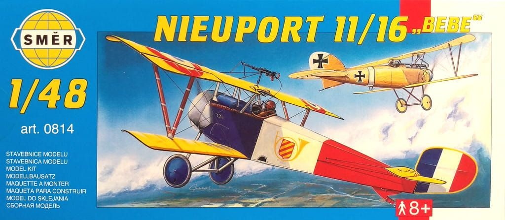 Zdjęcie główne produktu Nieuport 11/16 Bebe 1:48 Smer 0814