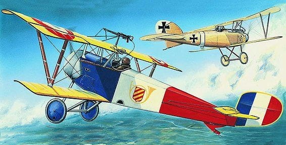 Zdjęcie dodatkowe produktu Nieuport 11/16 Bebe 1:48 Smer 0814