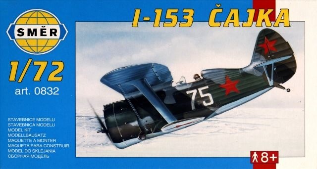 Zdjęcie główne produktu I-153 Czajka 1:72 Smer 0832