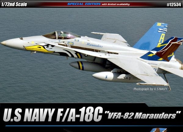 Zdjęcie główne produktu US Navy F/A-18C VFA-82 Marauders Special Edition 1:72 Academy 12534