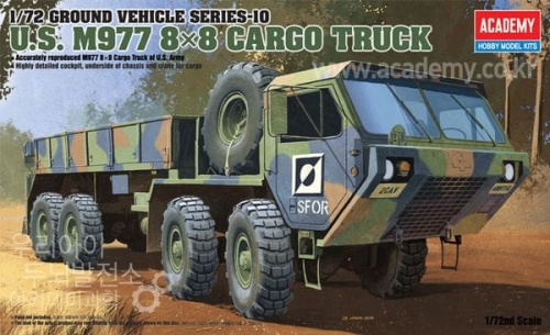 U.S. M977 8x8 Cargo Truck 1:72 Academy 13412