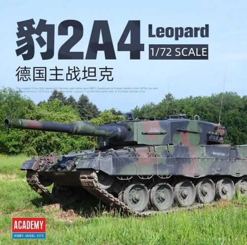Leopard 2A4 1:72 Academy 13428