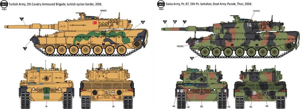 Zdjęcie dodatkowe produktu Leopard 2A4 1:72 Academy 13428