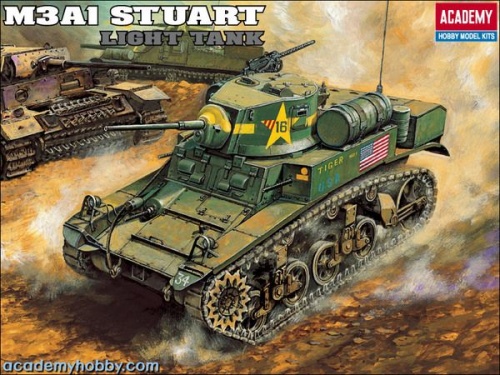 M3A1 Stuart Light Tank 1:35 Academy 13269