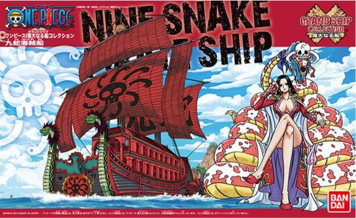 Nine Snake Pirate Ship (One Piece Grand Ship Collection) Bandai