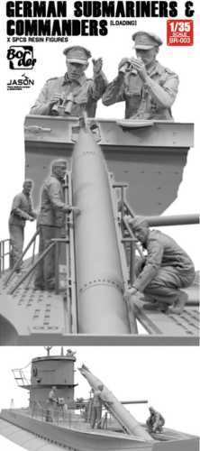 German submariners and communers 1:35 border model BR003