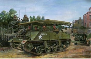 Zdjęcie główne produktu Loyd Carrier No.2 Mk.II (Tracked.Towing 6-pdr Anti-Tank Gun Tractor 1:35 Bronco CB35188