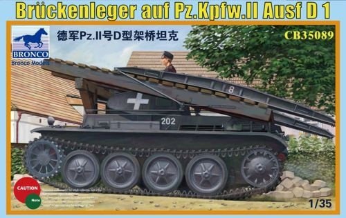 Zdjęcie główne produktu Bruckenleger auf Pz.Kpfw.II Ausf. D1 1:35 Bronco CB35089